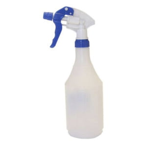 White spray bottle